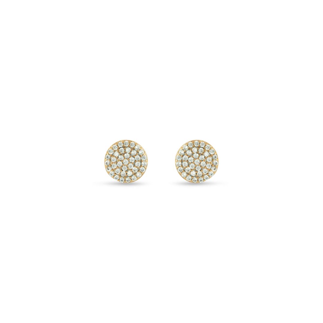 Gold Tones and Bright Stones Make up these Versatile Studs - Love & Lilly Jewellery