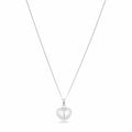 Silver Puff Heart Pendant - Love & Lilly Jewellery