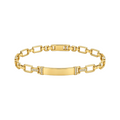Yellow Gold Identity Bracelet