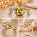 Luxurious 18ct Gold Cocktail Ring